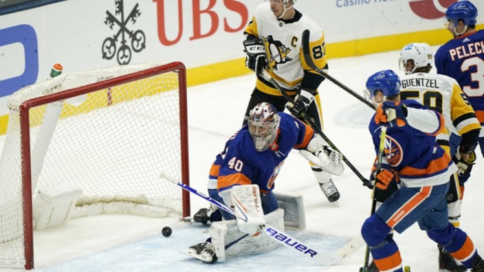 Питсбърг победи след дузпи, Крозби беше точен срещу Ню Йорк Айлендърс