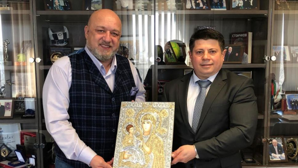 Красен Кралев проведе среща с председателя на БФ бадминтон