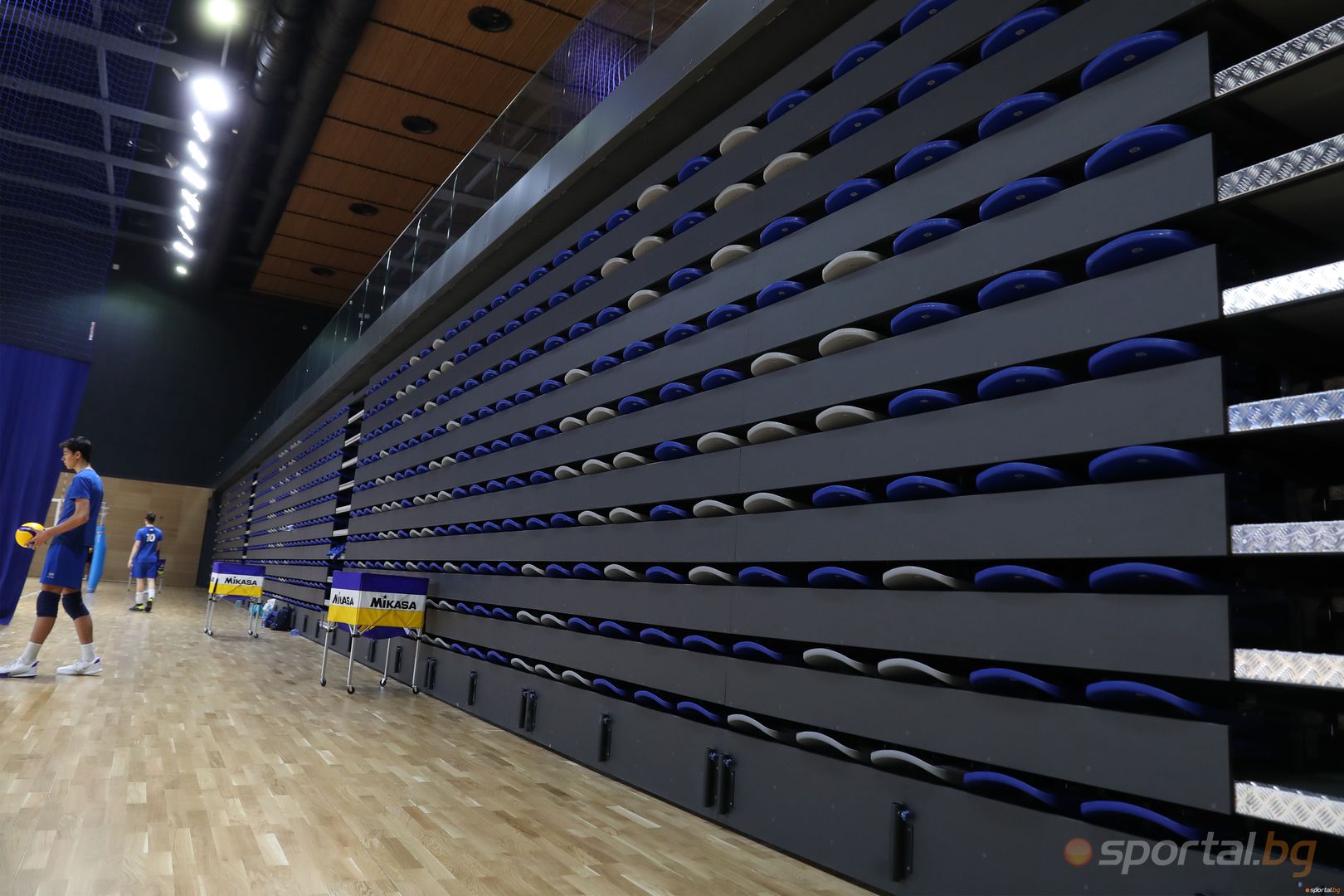 Новата волейболна зала на ВК Левски