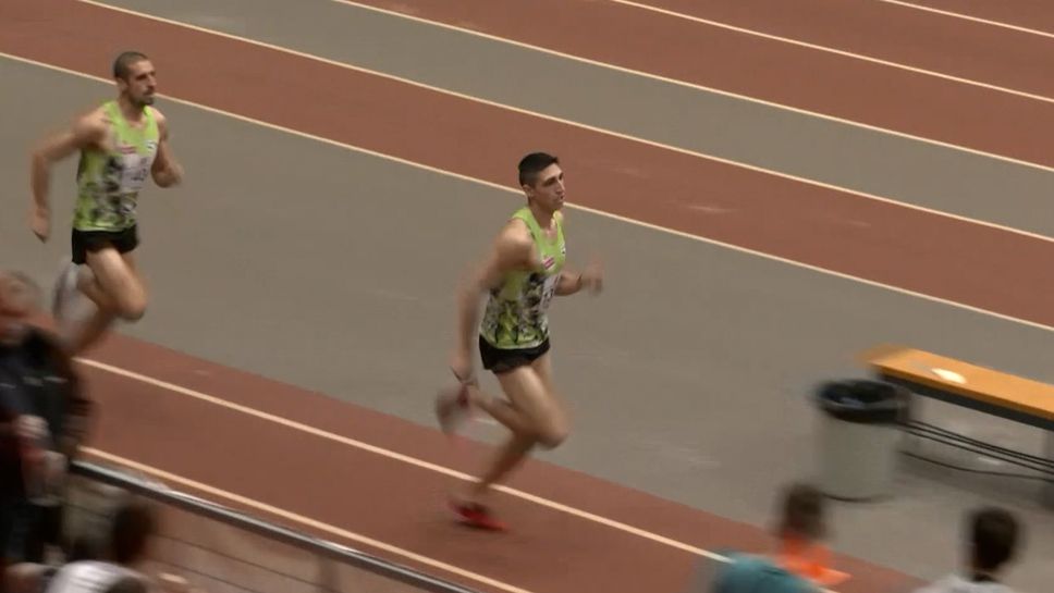 Мартин Балабанов спечели битката с Иво Балабанов на 1500 метра