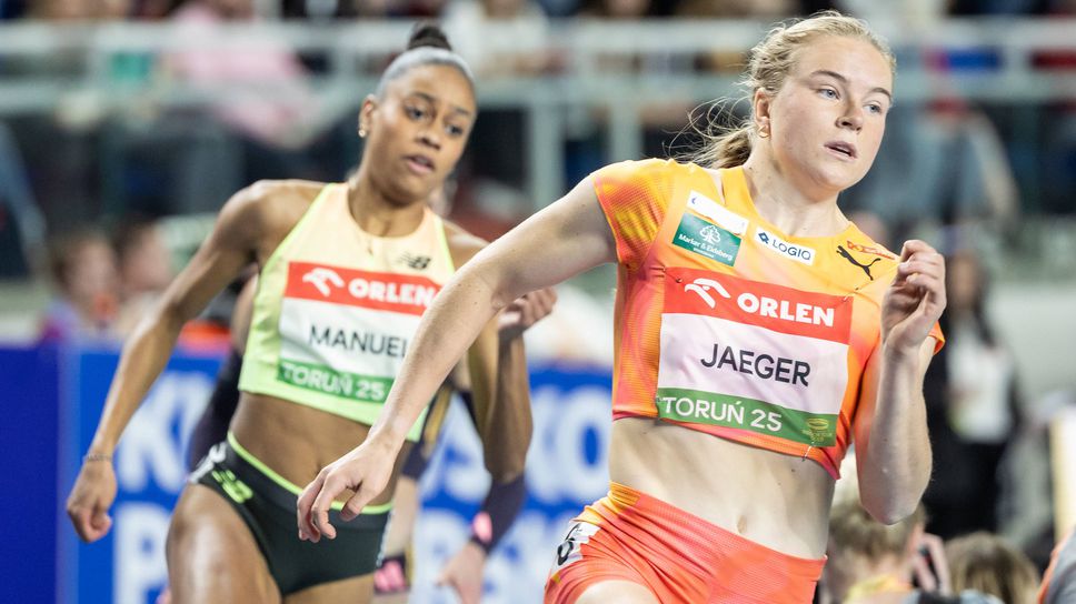 Яегер с впечатляващо бягане на 400 метра