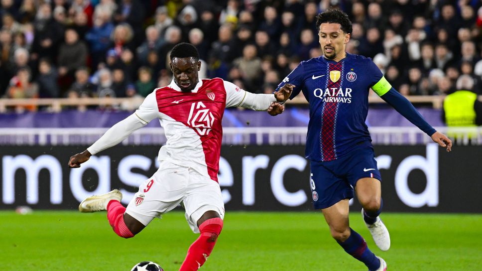 Монако 2:1 ПСЖ, Дезире Дуе върна един гол