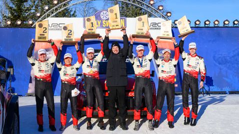 Тойота направи нещо, което бяхме виждали само от Ауди в WRC