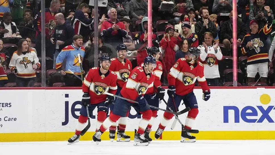 Флорида вкара рекордните в историята си седем гола за една третина при победа над Монреал