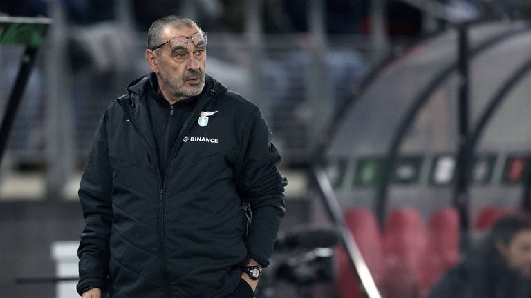 Треньорът на Лацио Маурицио Сари прие философски отпадането на тима