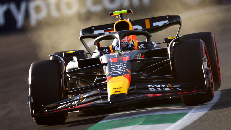 Серхио Перес с нови компоненти по своята задвижваща система за уикенда в Джеда