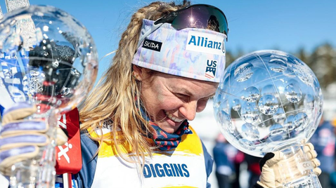 Джесика Дигинс спечели Световната купа по ски бягане за трети път