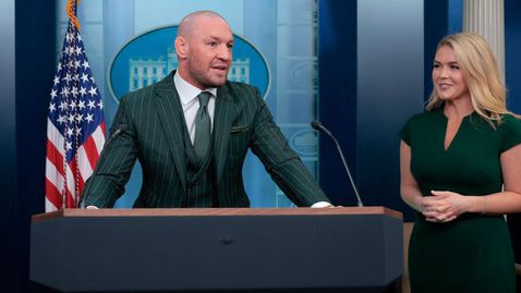 Конър Макгрегър гостува в Белия дом