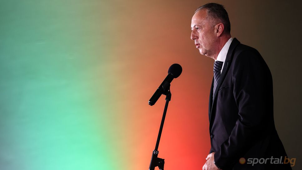 Вицепрезидентът на БФС Атанас Фурнаджиев говори след победата на България
