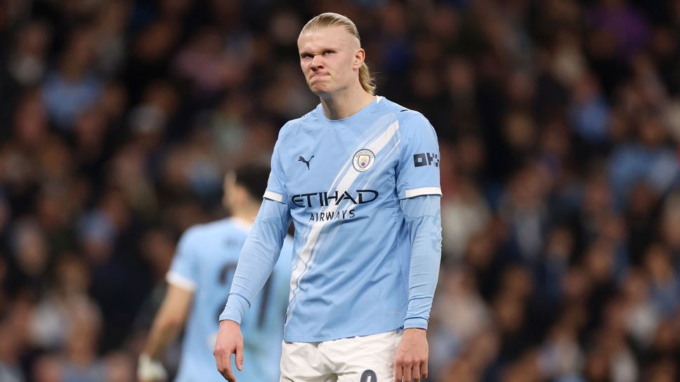 На почивката: Манчестър Сити 1:1 Реал Мадрид