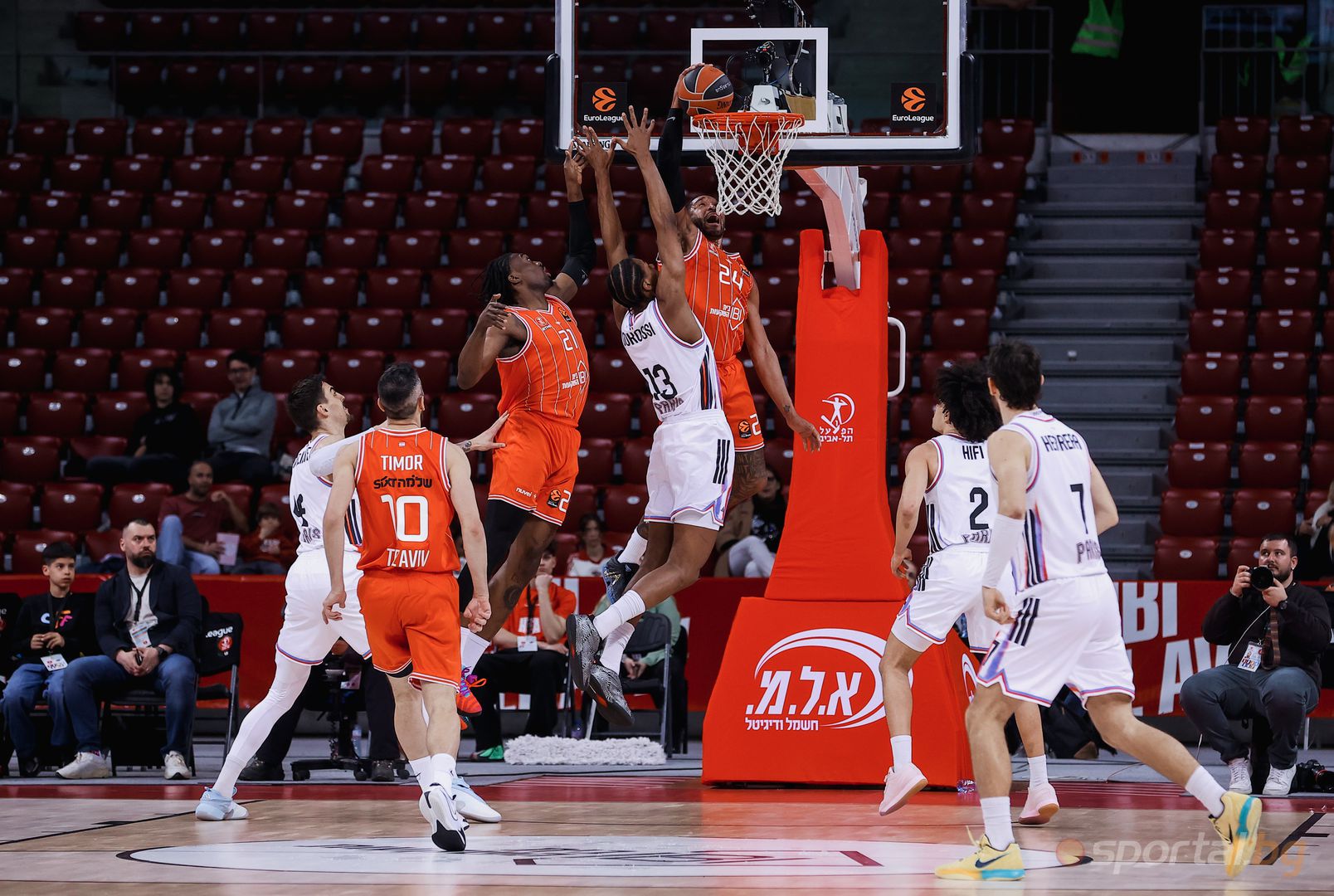 Апоел Тел Авив 93:82 Париж I