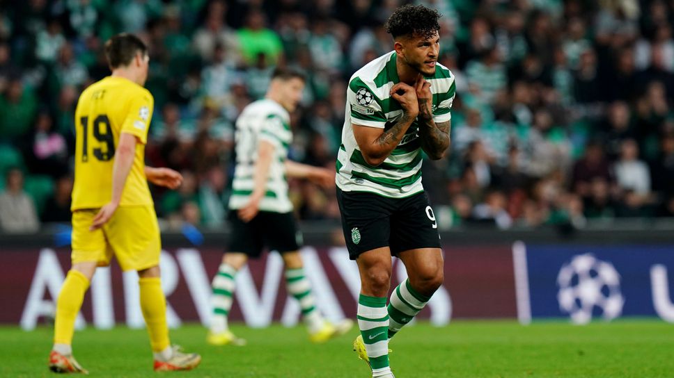 Спортинг 1:0 Бодьо/Глимт, двойна греда на гостите