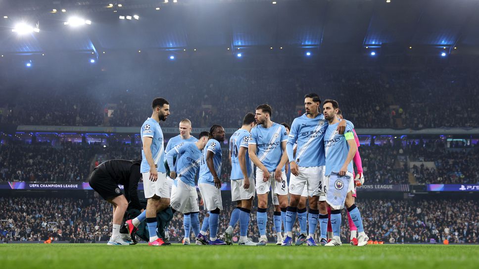 Манчестър Сити 0:0 Реал Мадрид, вихрени начални минути и греда на Шерки