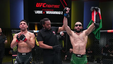 Белал излиза с палестинския флаг на UFC 315: Нищо няма да ме спре