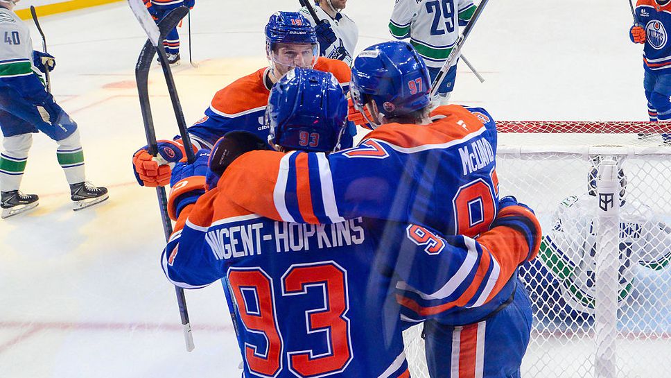 Eдмънтън победи Ванкувър в последния ден от редовния сезон в НХЛ