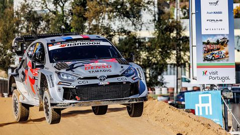  Повреда смъкна Танак от върха, Ожие поведе в рали „ Португалия “ 