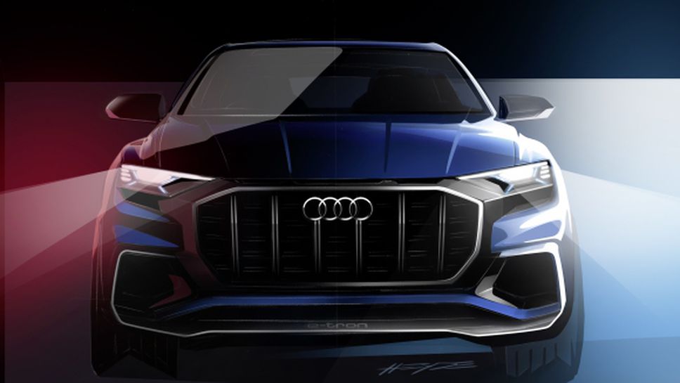 Audi с интересен концепт за изложението в Детройт – показаха Q8