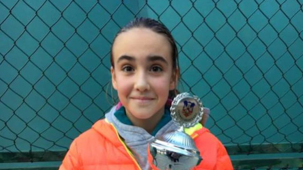 Габи Митева спечели утешителния турнир до 12 г. "Belgrade Open 2017"