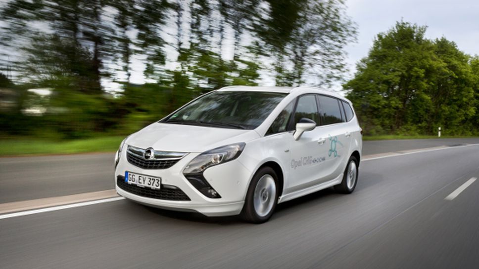 Opel Zafira Tourer обявен за най-опазващия околната среда ван за четвърти пореден път