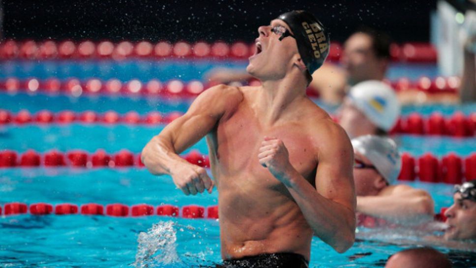 Феновете искат плувецът Сиело да е знаменосец на Бразилия в Рио