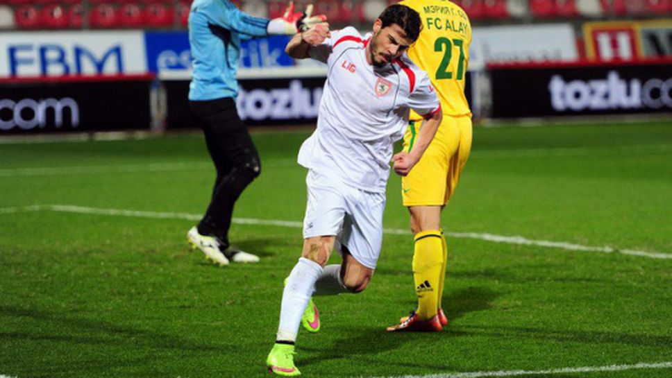 Галин Иванов с три гола в два мача за Самсунспор