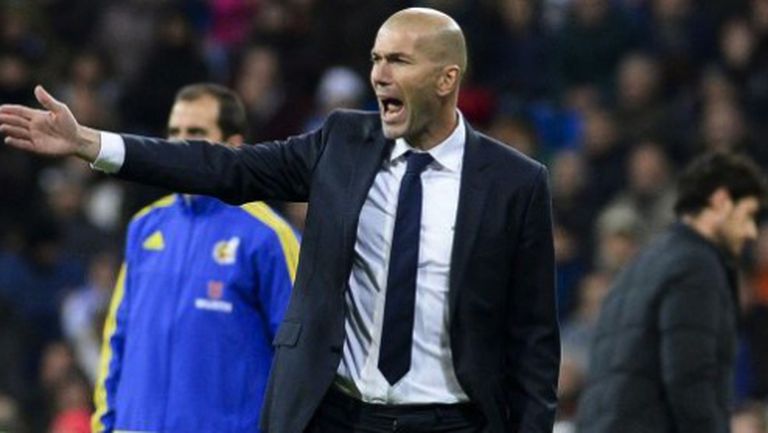Зидан е недоволен от физическото състояние на футболистите на Реал