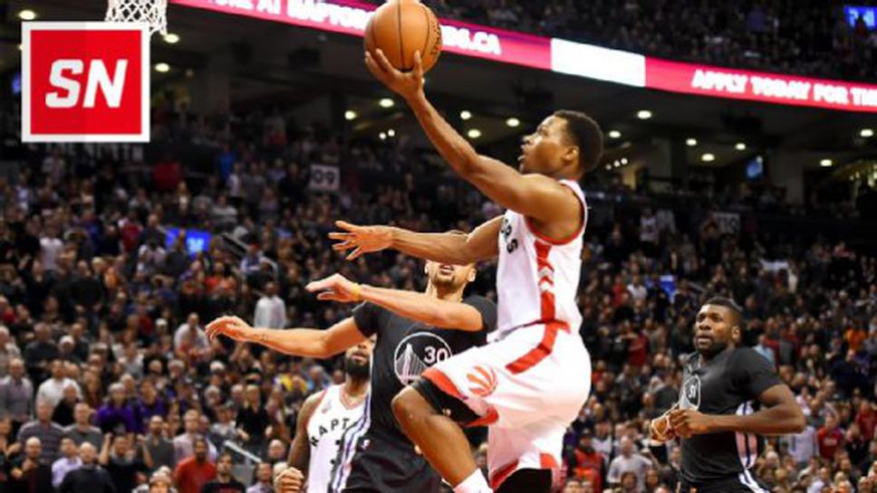 Торонто надви Бруклин за петата си поредна победа, Кармело Антъни спаси Ню Йорк