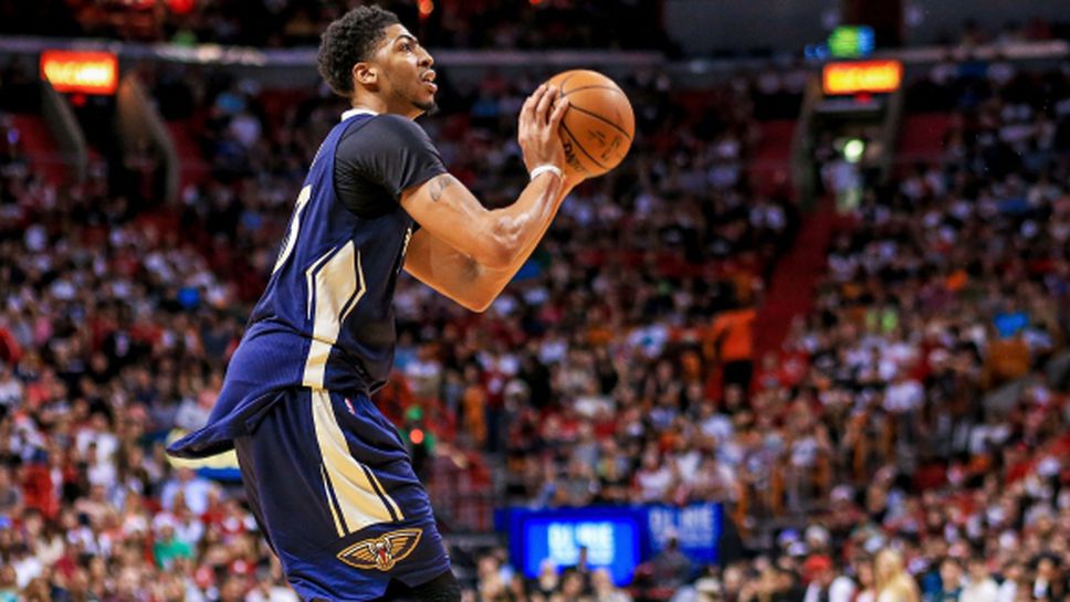 Дейвис над всички при пирова победа на Пеликанс