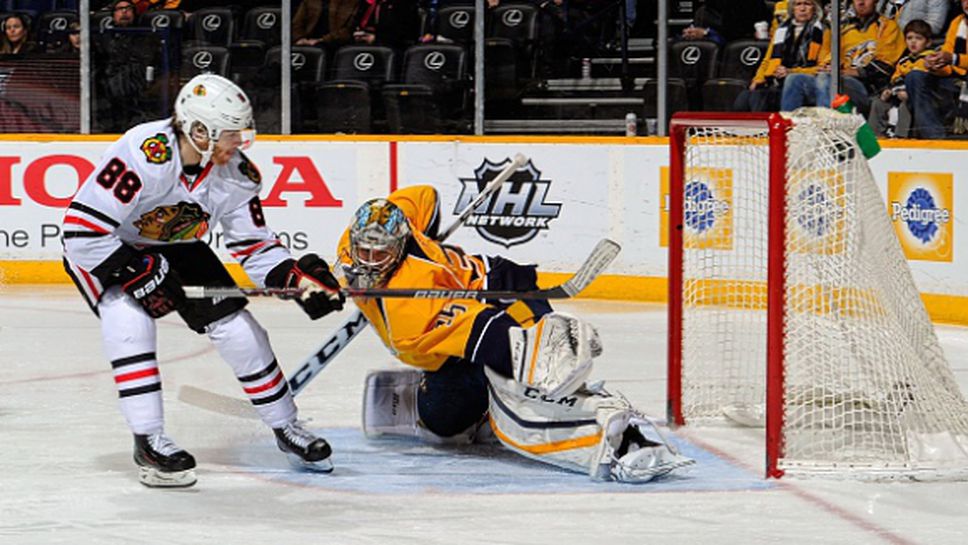 Патрик Кейн и Кори Крауфорд изведоха Чикаго до клубен рекорд