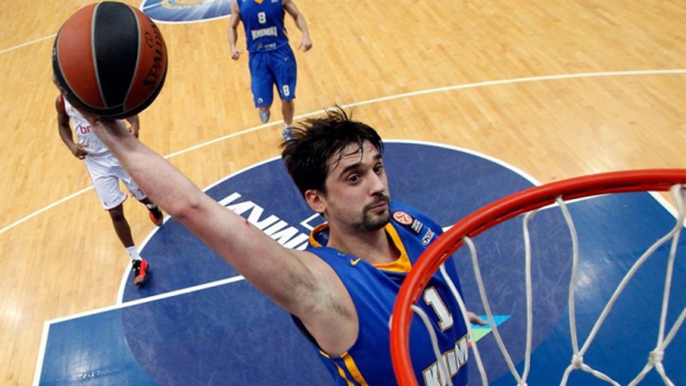 Химки оглави групата си в Евролигата (видео)