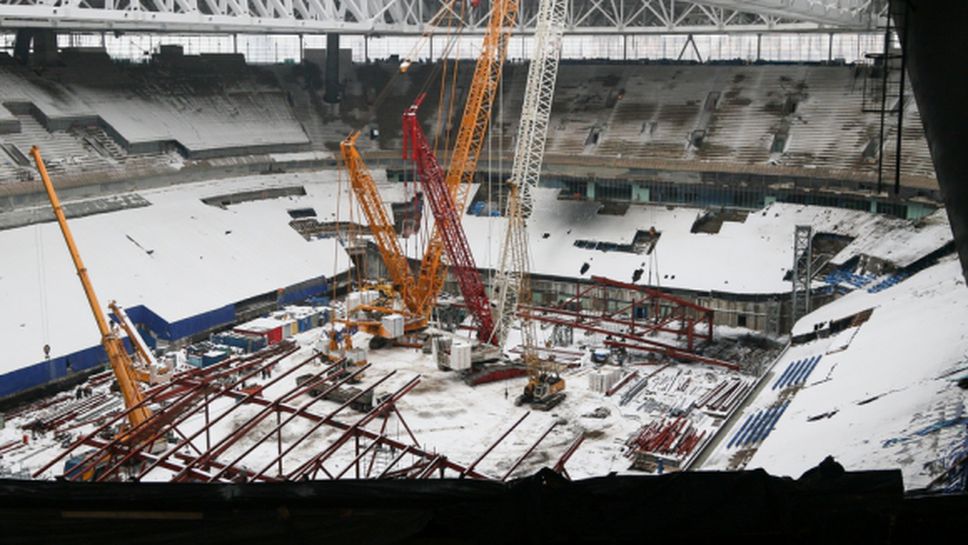 "Зенит Арена" ще има най-голямата тоалетна в Европа