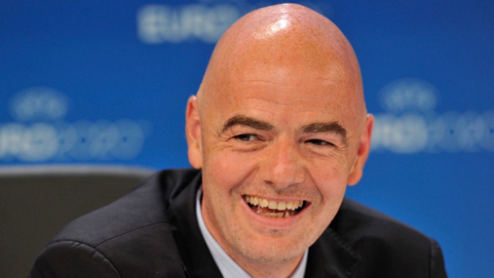 КОНМЕБОЛ официално подкрепи кандидатурата на Инфантино за президент на ФИФА