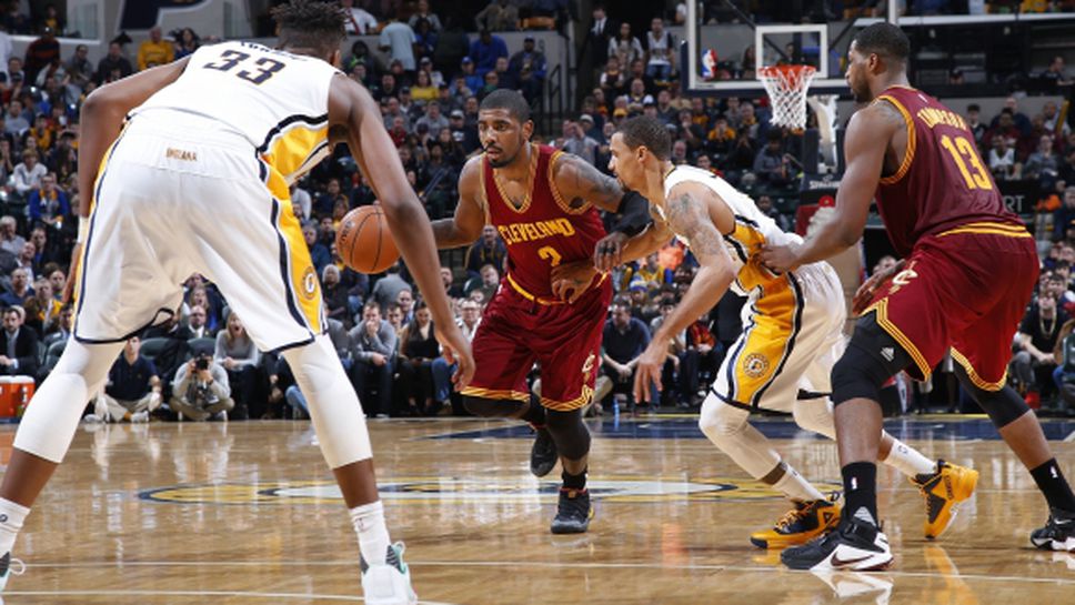 Кайри Ървинг изведе Кливланд до първа победа в Индианаполис от 6 години насам