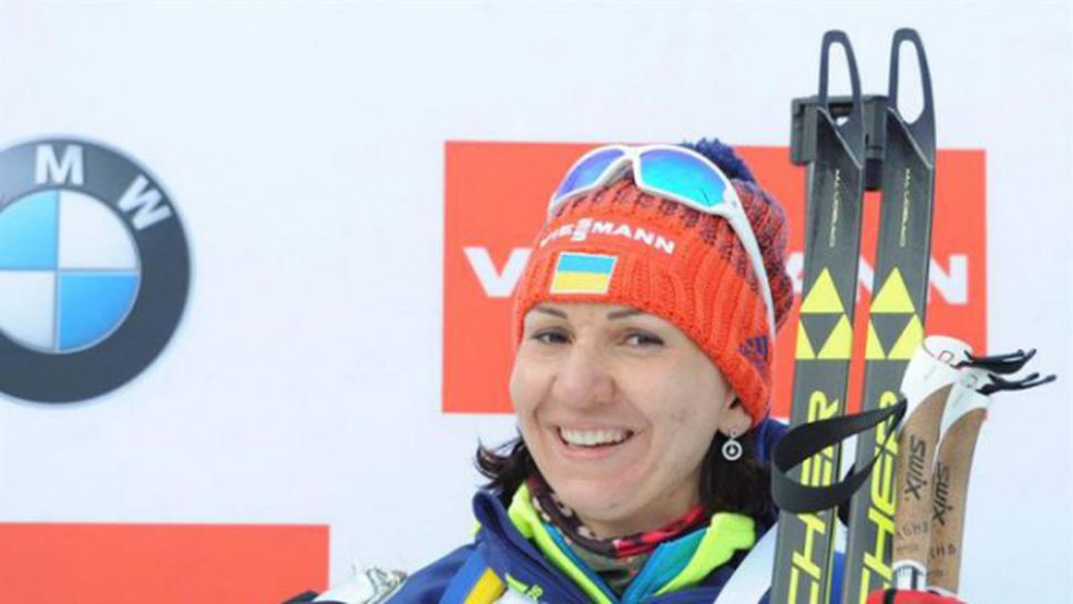 Втора победа в спринта за украинката Олена Пидгрушна