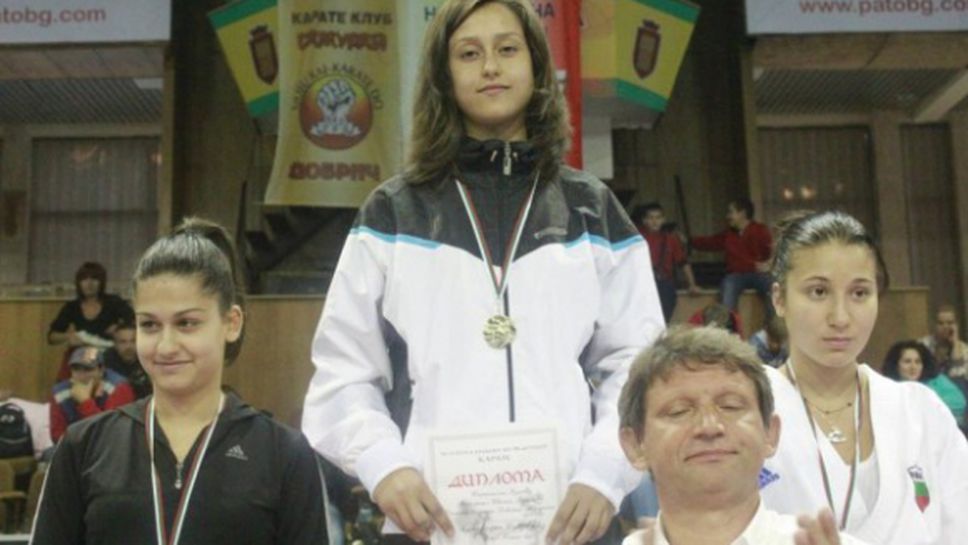 Александра Стублева спечели бронзов медал на европейското по карате