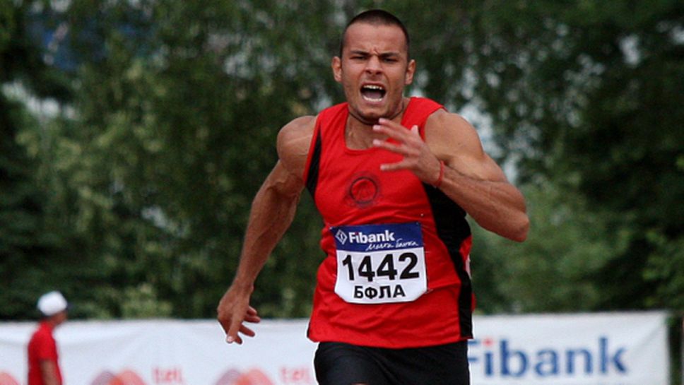 Денис Димитров пети на 60 метра в Гент
