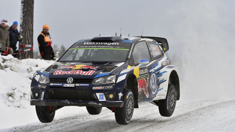 Себастиен Ожие с добър аванс след втория ден на рали Швеция