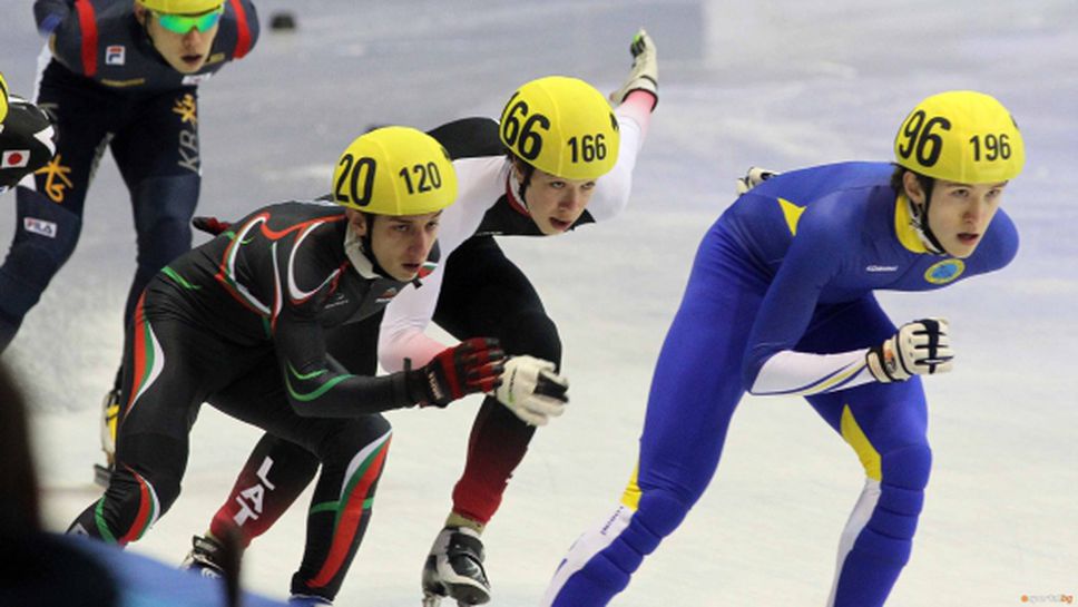 Цветан Цанков се класира на 41-о място в спринта на 500 метра