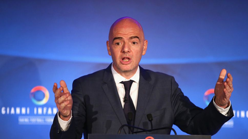 Инфантино не смята да се среща с останалите кандидати за шеф на ФИФА