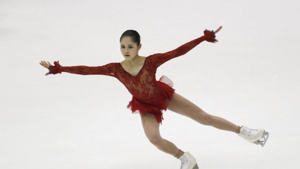 Сатоко Мияхара поведе след кратката програма на "Четирите континента"