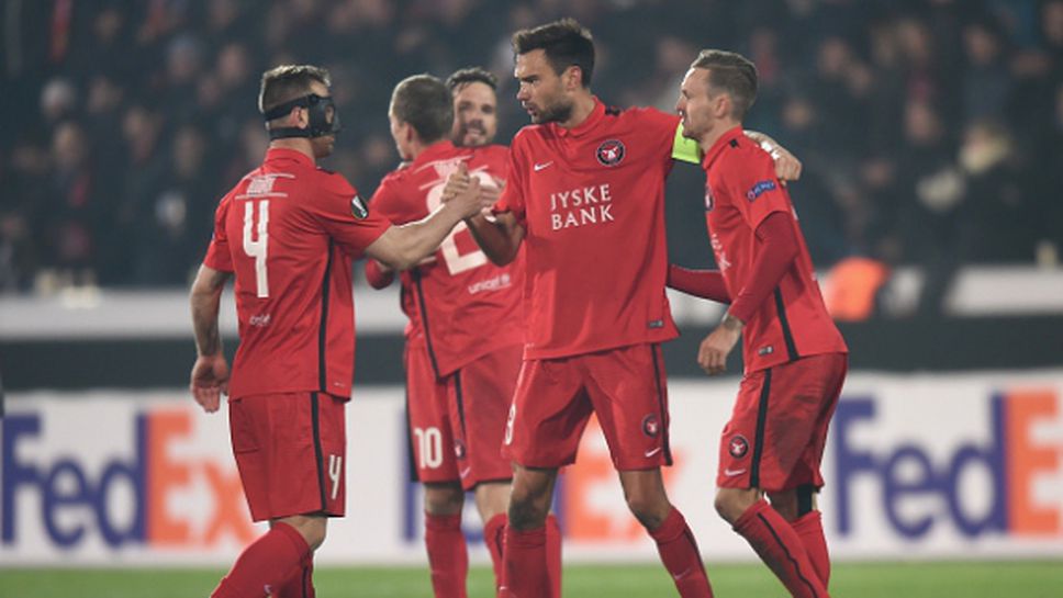 Манчестър Юнайтед катастрофира в Дания, Бодуров с блестящ дебют (видео)