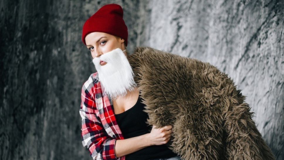 Мажоретка си "пусна" брада