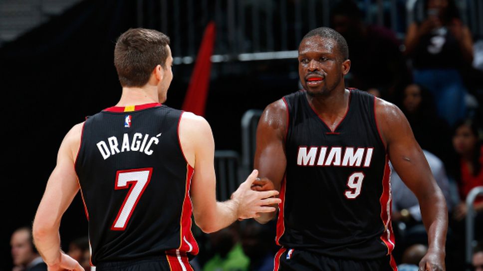 Слаб Дуейн Уейд, но победа за Маями в дербито с Индиана