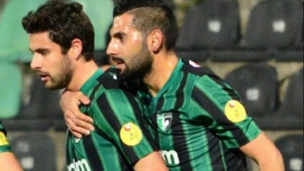 Цветан Генков вкара гол при победа на Денизли