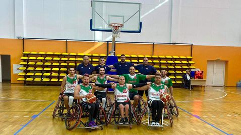 Историческа победа за България по баскетбол на колички