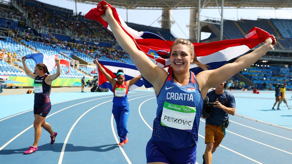 Сандра Перкович ще носи знамето на Хърватия на откриването на Олимпийските игри