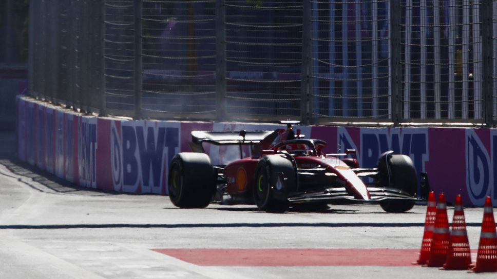 От Ферари потвърдиха съдбата на двигателя на Леклер от Баку