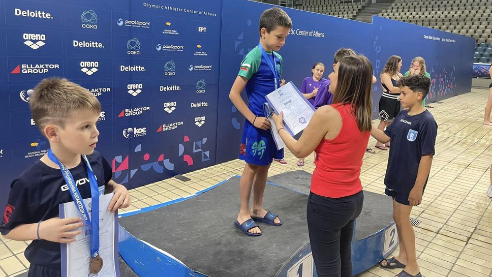 Три златни медала за Крис Йорданов в Гърция