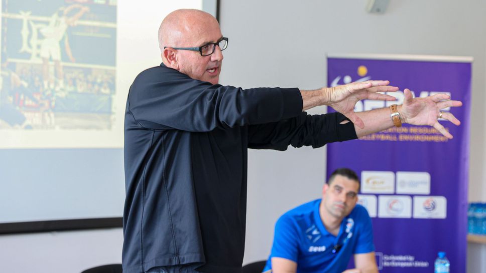 Алън Найп: Впечатлен съм от таланта на българските волейболисти до 19 и до 21 години