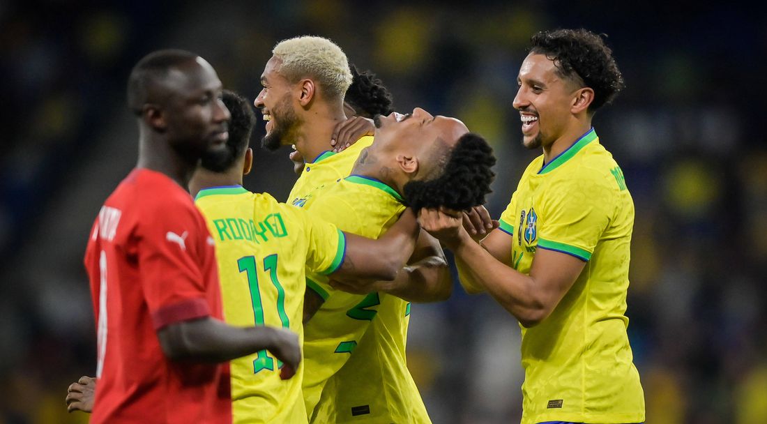 Трима играчи на Реал се разписаха при успех на Бразилия
